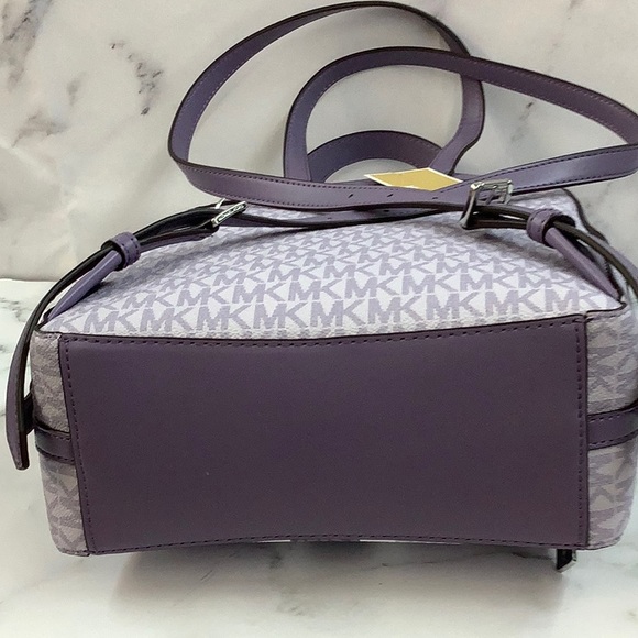 NWT Michael Kors Jaycee Medium Backpack Orchid - Picture 5 of 8
